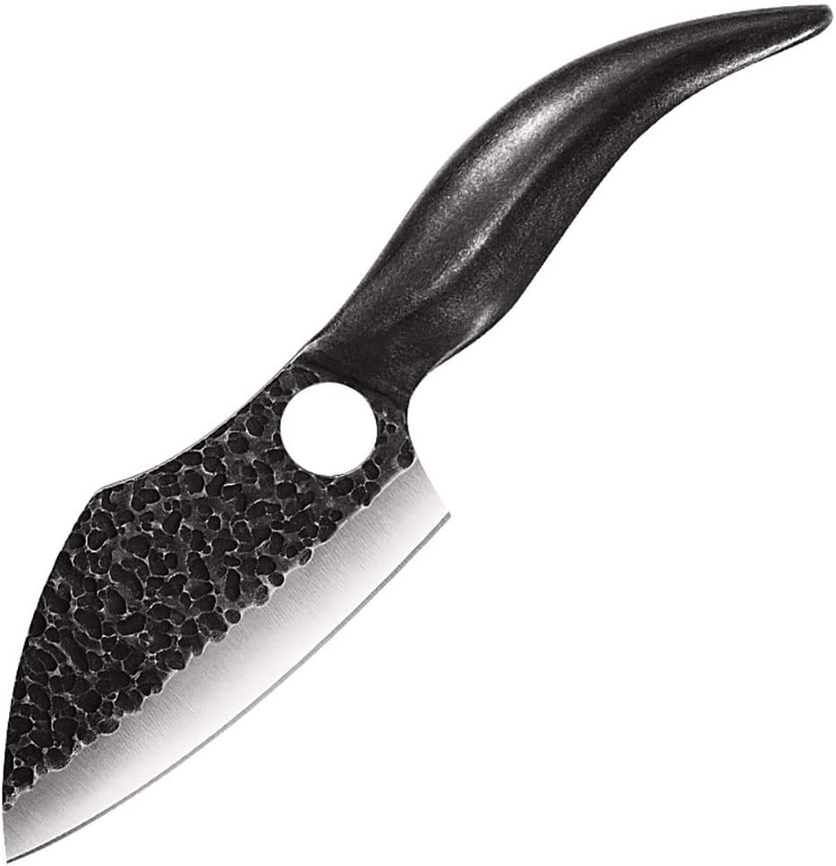 Meat Cleaver,Cleaver Knife, Boning Knife Outdoor Butcher Machete Serbian Hunting Viking Knife Stainless Steel Handle 6 Inch Kitchen Meat Cleaver