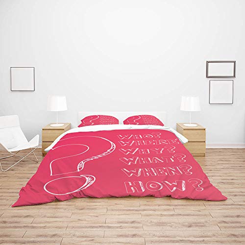 Housse de couette polyester de qualité supérieure avec sa taie d'oreiller - 4