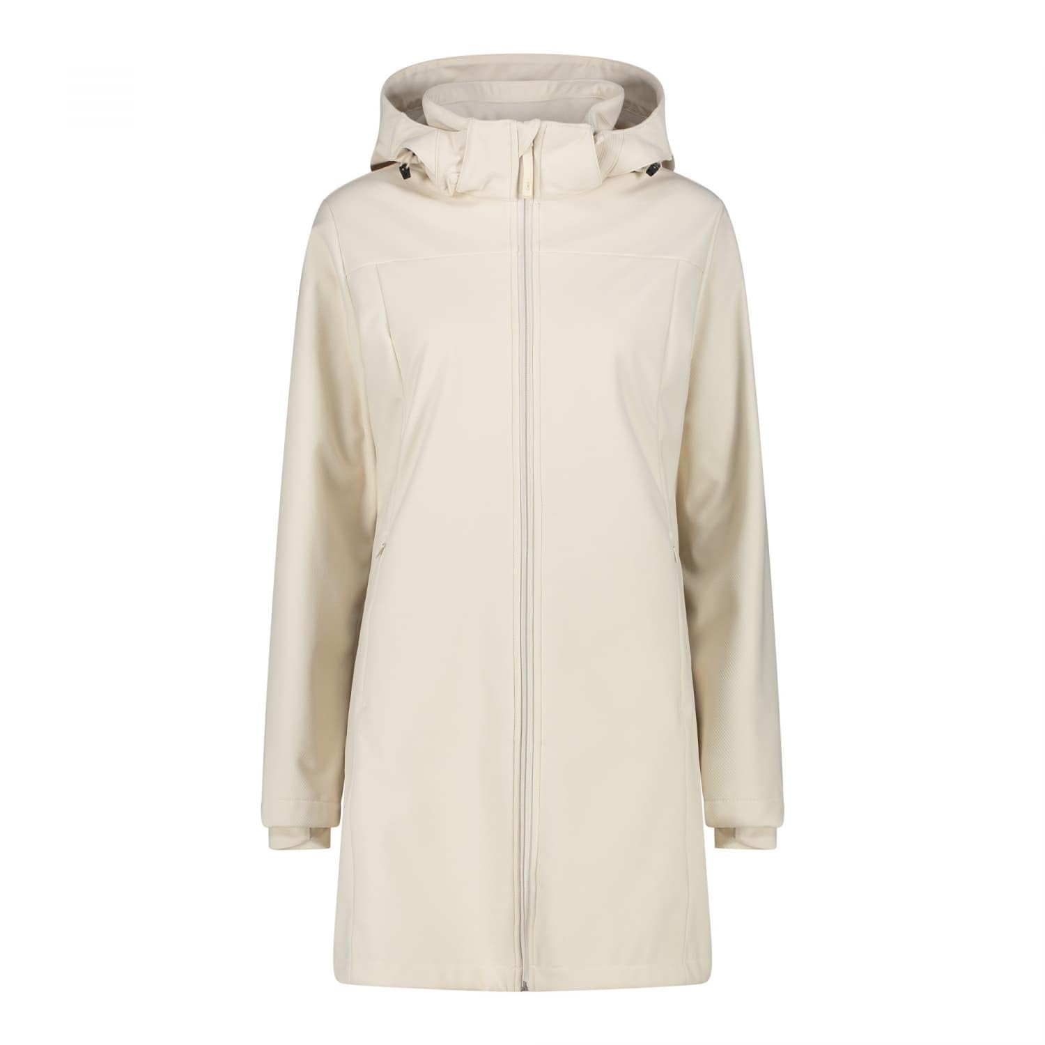 Cmp Women's Beige Softshell Parka