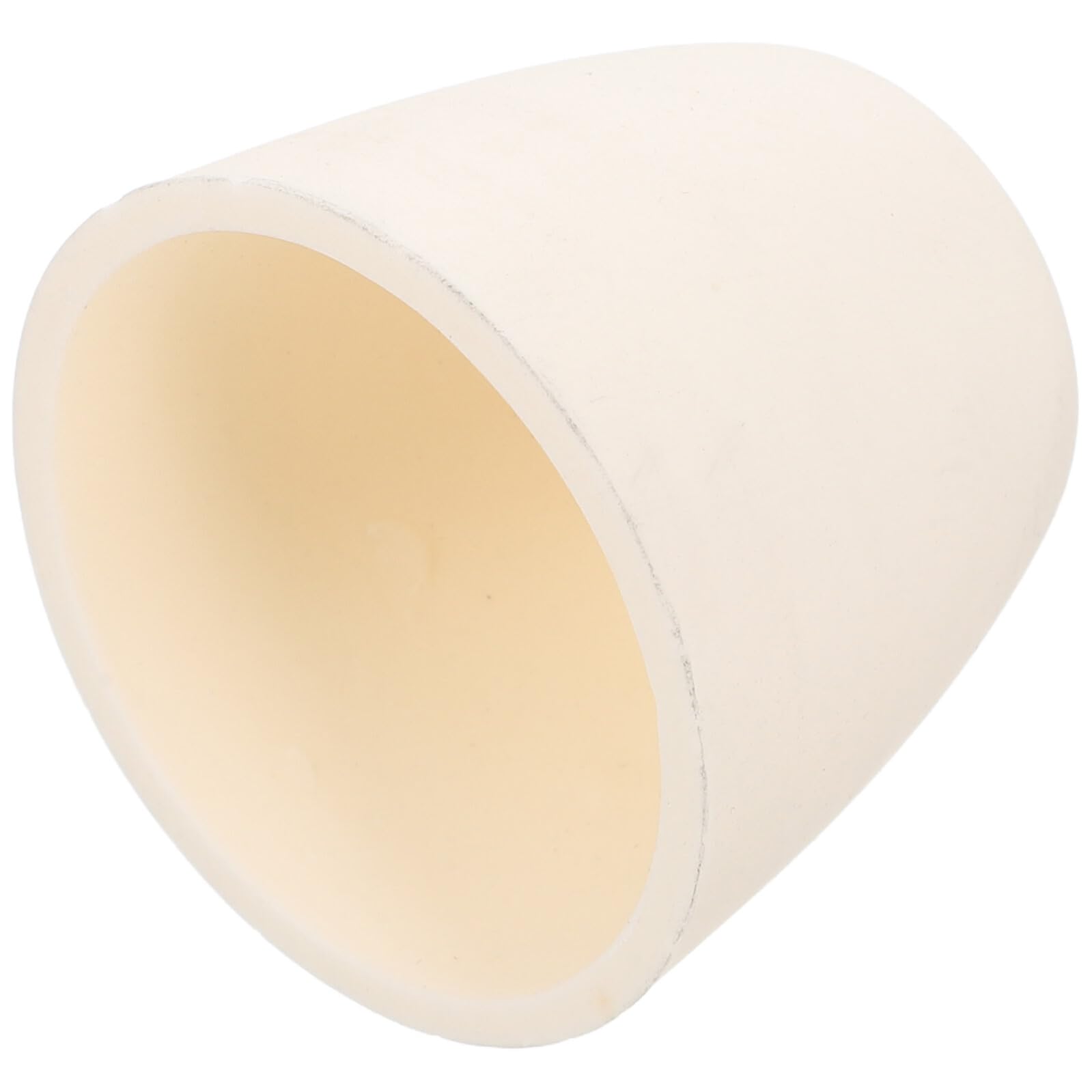 PLAFOPE Crogiolo Ceramico Resistente al Calore e All'usura in Ossido di Alluminio 99% Adatto per Fusione e Analisi Scientifiche Capacità 10ml per Laboratorio e Ricerca