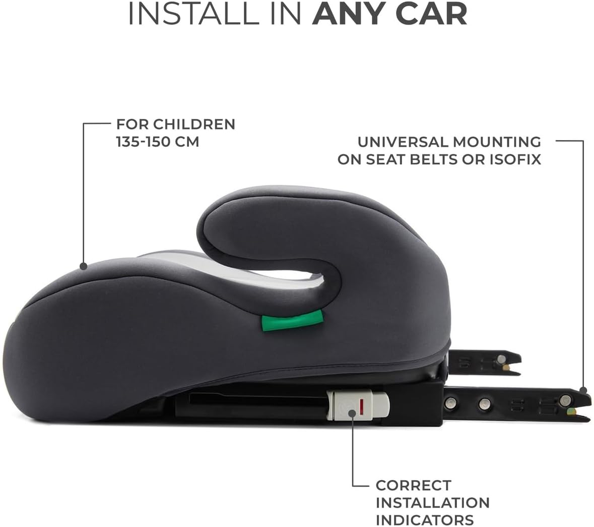 I-Boost Car Seat oldalnézet és részletek