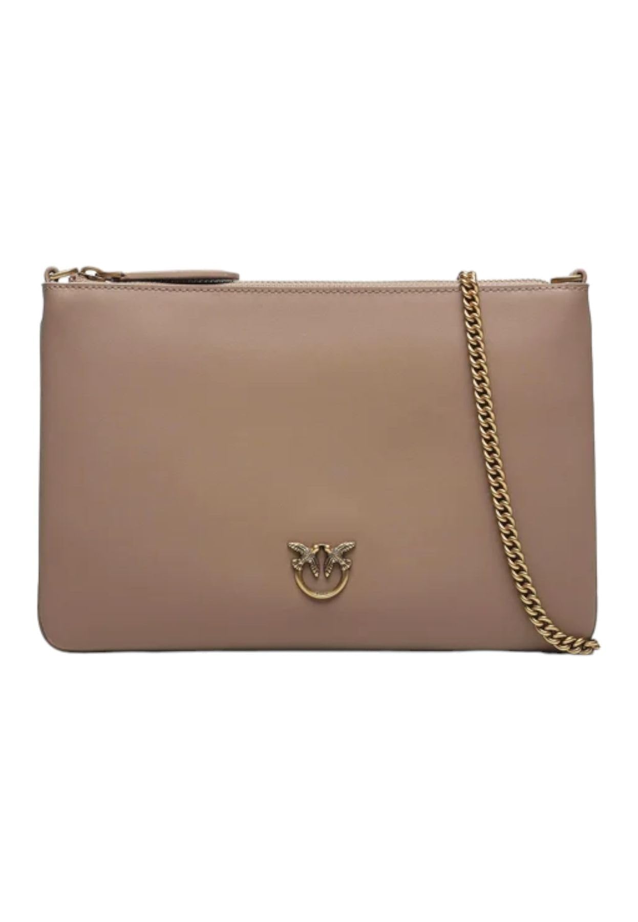 Pinko Flat Classic Vitello Seta sac soirée idéal pour vos sorties chic