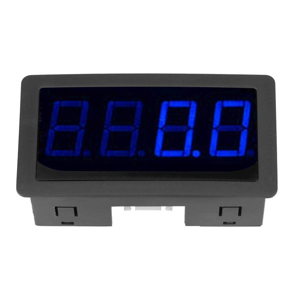 4 Digitaler LED-Tachometer, Drehzahlmesser-Drehzahlmesser + Hall-Näherungsschalter-Sensor NPN (BLAU)