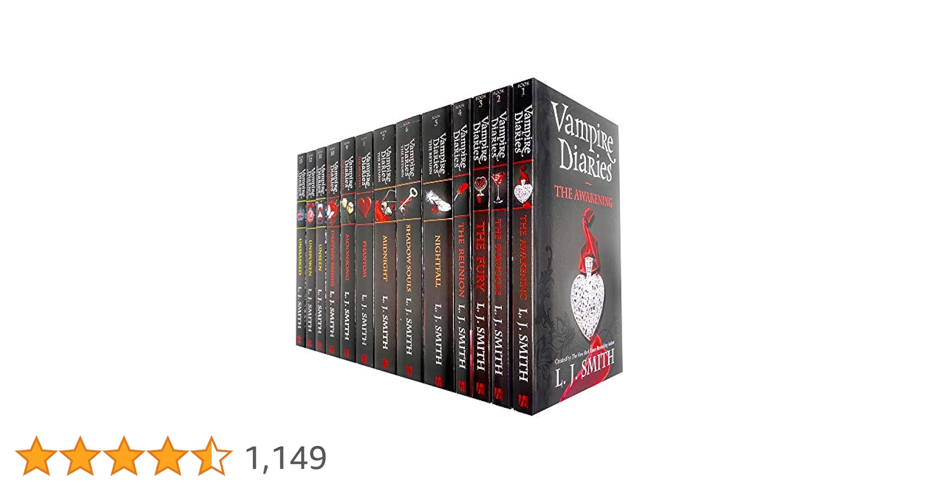Amazon.co.jp: Vampire Diaries Complete Collection 13 Books
