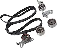 Conjunto de correia de distribuição e tensor de distribuição do motor 2335742010 MD300473 para Mitsubishi L200, Pajero Sport e Triton 16V 2477cc 2.5 DL 2005