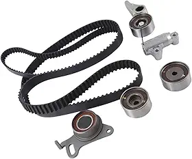 Conjunto de correia de distribuição e tensor de distribuição do motor 2335742010 MD300473 para Mitsubishi L200, Pajero Sport e Triton 16V 2477cc 2.5 DL 2005