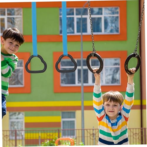 1 par de anillas de gimnasia para entrenamiento en casa miniatura 6