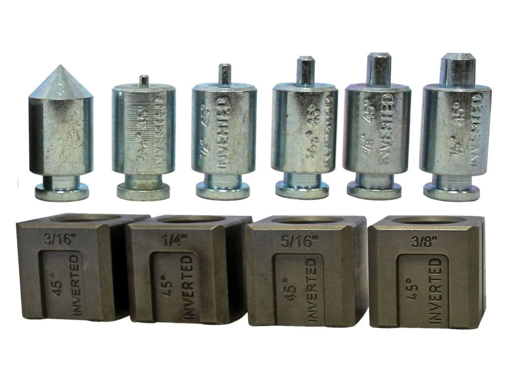 MASTERCOOL - 45 Deg. Flaring Die Adapter Set (71197)