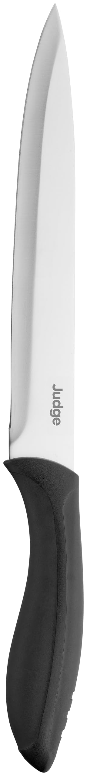 Judge Essential 20cm/8" Carving Knife - Long Stainless Steel Blade, Dishwasher Safe, Ergonomic Handle, Easy to Sharpen