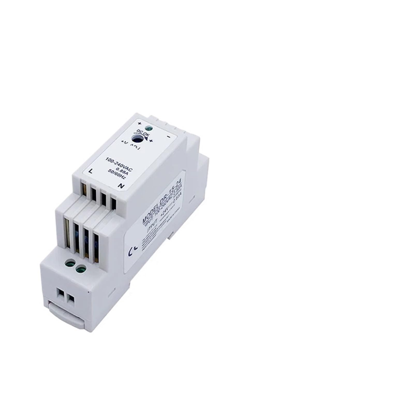 Contrôle électrique industriel AC DC via alimentation rail DIN 24V