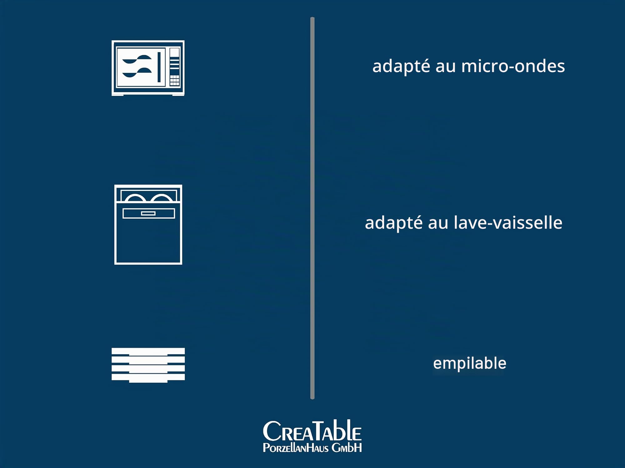 CreaTable, 16960, Série Noël Vert, service de vaisselle 12 pièces, ensemble d'assiettes en grès.