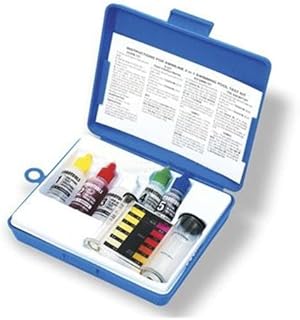 HydroTools 4-in-1 Deluxe Swimming Pool Test Kit with Storage Case