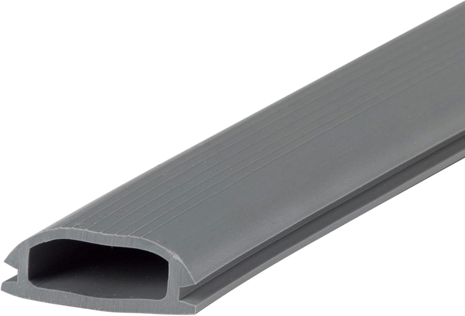 M-D Building Products 13524 1-1/4 in. x 1/2 in. x 36 in. Gray Vinyl Replacement Insert for Adjustable Aluminum Threshold