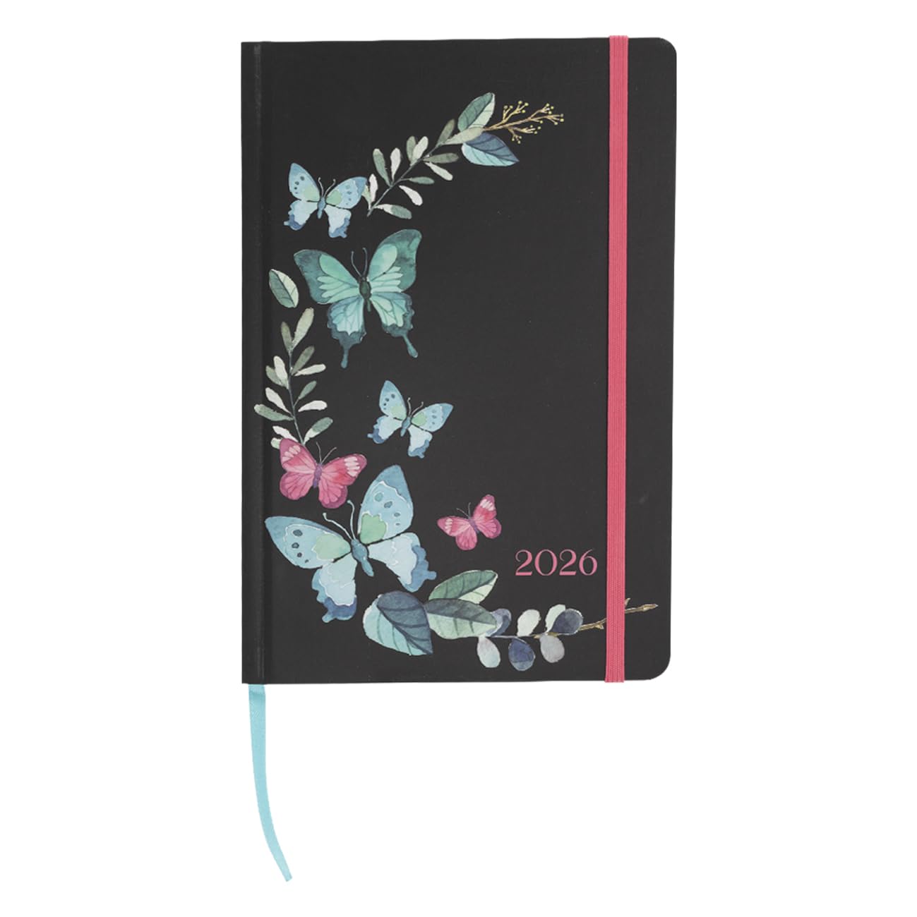 Image secondaire de Agenda de Poche 2026 Idena avec Motif Papillons - 9x14 cm