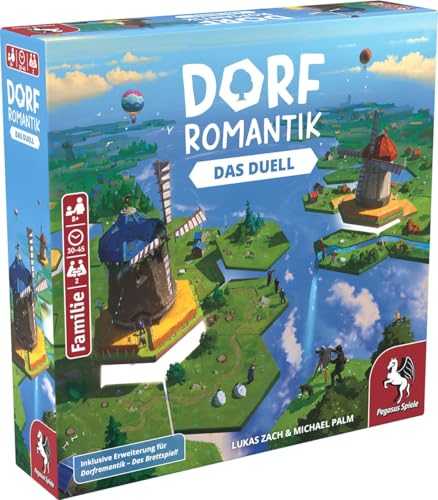Jogo Dorfromantik Duel Across the Board 8+ Anos