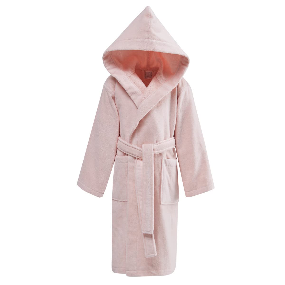 Spugnissima - Accappatoio-con-cappuccio Tecno bicolor junior Tinta