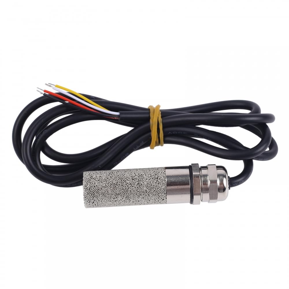 RS485 Nadajnik czujnika wilgotności temperatury, DC 5 V-28 V moduł kolektora XY-MD04 metalowa wodoodporna sonda do sterowni inteligentnego budynku biurowego szklarni
