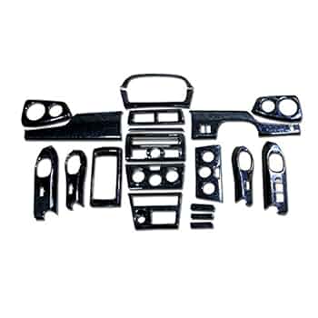 Amazon | bB20 bB QNC20 系 3D インテリアパネル パネル 黒木目