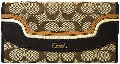 Amazon コーチ Coach X Peanuts コーチ X スヌーピー コラボ 財布 長財布 C4327 アコーディオン ウォレット シグネチャー スヌーピー プリント Qb Khaki Multi カーキ マルチ シルバー Qbe7v レディース アウトレット 並行輸入品 コーチ Coach 財布