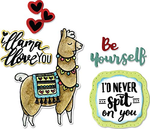 SIZZIX FRAMELIT Dies Llama Love - Image 3