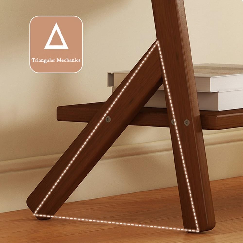 Broschürenständer Zeitschriftenständer Bodenstehender Zeitungsständer Zeitungsaufbewahrungsständer Wandmontierter Broschürenständer(Walnut,Klein)
