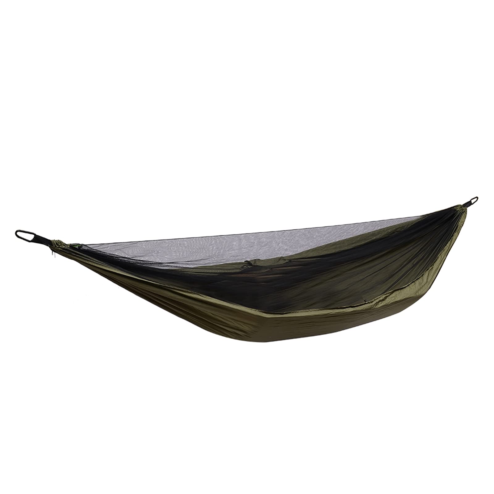 Hamak z moskitierą i plandeką namiotową, hamak podróżny, na kemping, do ogrodu, wodoszczelny, obciążenie 200 kg, nośność 290 x 140 cm