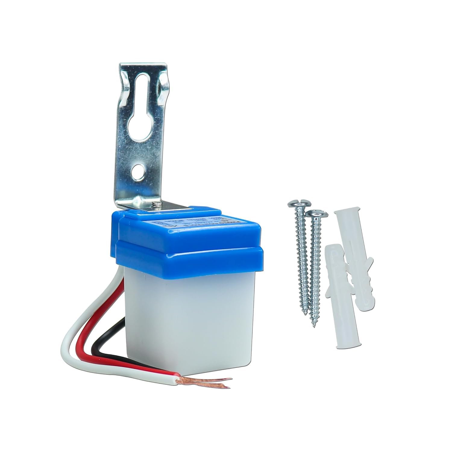 Pack of 1 AS-10 220V 10A Automatic On Off Light Based photocell Sensor Switch for lighting