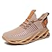 Produktbild WEIXINMWP Männer Blade Sneakers Fliegende gewebte atmungsaktive Mesh Turnschuhe männliche Studenten lässig,Terracotta,45