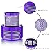 Leadaybetter 2pack Washable Hepa Filter Replacements for Dyson V10 SV12 Cordless Vacuum Cyclone Animal Absolute Total Clean Cordless Vacuum Cleaner, Replace # DY-969082-01 Leadaybetter 2pack Washable Hepa Filter Replacements for Dyson V10 SV12 Cordless Vacuum Cyclone Animal Absolute Total Clean Cordless Vacuum Cleaner, Replace # DY-969082-01