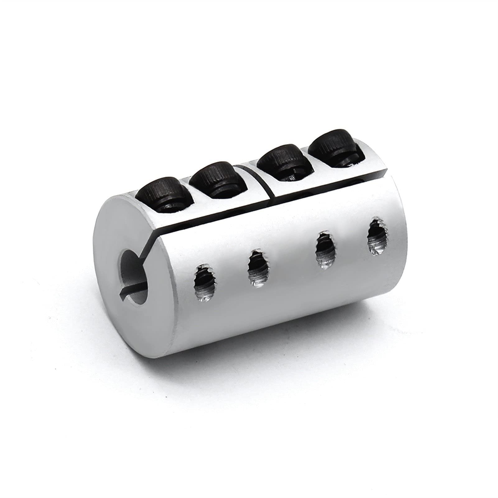 WAAZVXS Coupler D16L16 Aluminum for Encoder Shaft Rigid Coupling Integral High Torque Coupler (Inner Diameter : 6mm to 8mm)