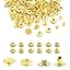 10mm Dia. Gold 50sets