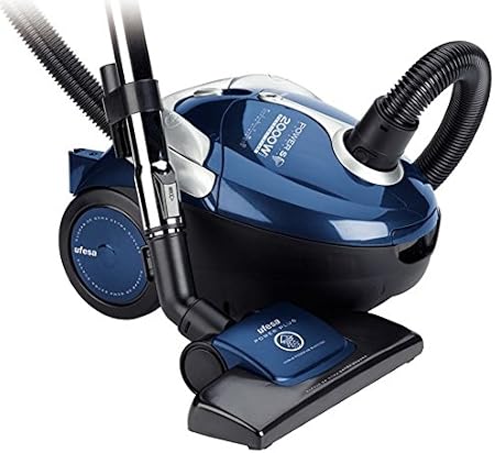 Ufesa AC4819 - Aspirador Con Bolsa (220-240 V, 2000 W, 2.5 L, 271 x 356 x  223 mm, 4000 g), color negro, azul y blanco : Amazon.es: Hogar y cocina