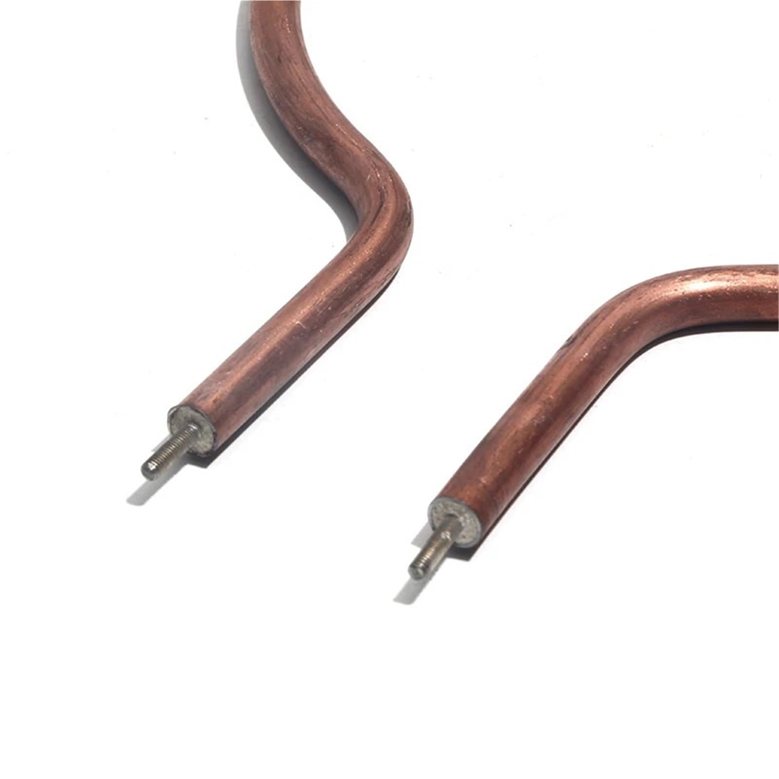 220 V Kupfer kreisförmiges Luftheizelement 1500 W 8 mm hohe Leistung 17,7 x 22,5 cm 16,7/15,3 1 Stück(15.5x22.3CM)