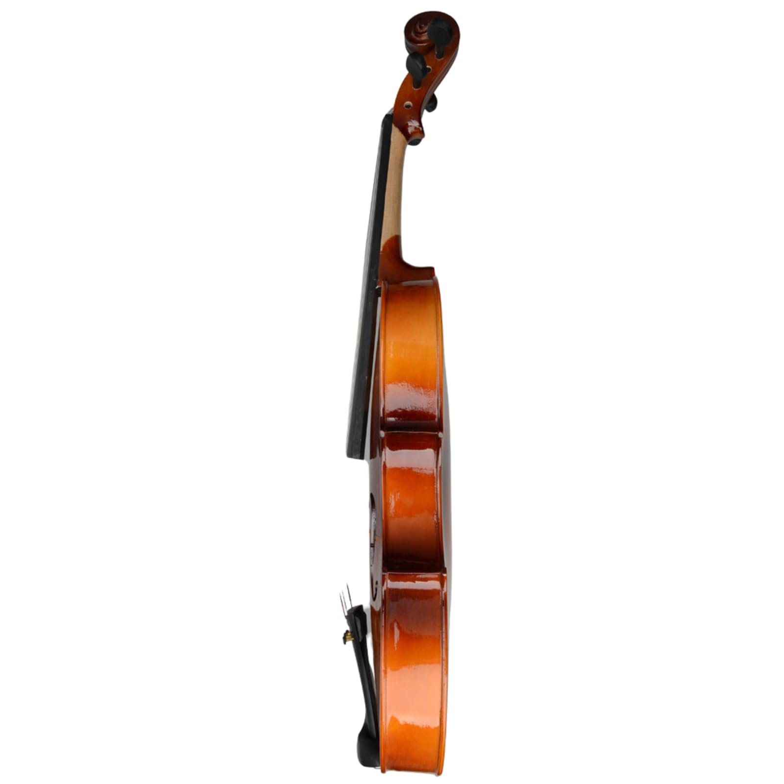 Ktaxon Viola acústica de madera de 16 pulgadas para adultos y principiantes, viola de madera maciza de inspiración vintage con funda, arco, colofonia y cuatro afinadores finos, instrumento de viola de