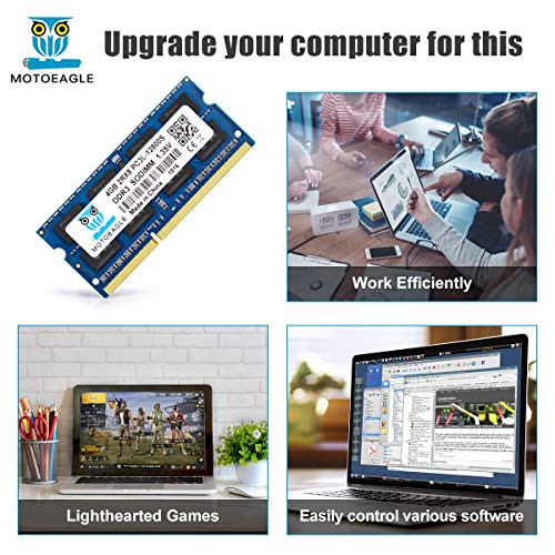 Image of 2x4GB DDR3L 1600MHZ SODIMM RAM PC3L 12800S 2Rx8 PC3 1600 DDR3 12800 204-pin 1.35V Dual Rank Laptop Memory 8GB KIT