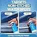 CyberSudZ Water Spot Remover For Cars - Water Stain Remover for Glass, Metals, Plastic & Paint - Natural Ingredients Safe for Cars, Home, Truck, Motorcycles & Boats, Made in USA, 16 fl. oz.