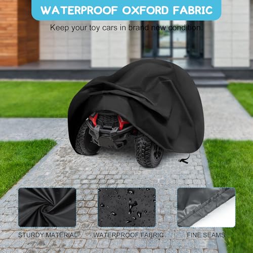 Image of Large Kids Ride-On Truck Toy Car Cover, Waterproof Cover for Power Wheels
