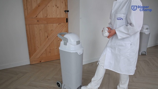 DiaperChamp Maxi Secchio Pannolini Con Pedale - Antiodore Professionale Per Asili E Case - Foto 6