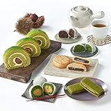 伊藤久右衛門 抹茶 栗と抹茶スイーツ 詰め合わせ 秋みのり (栗大福 栗ロールケーキ ほうじ茶大福 抹茶大福 バターサンド 抹茶もなか)