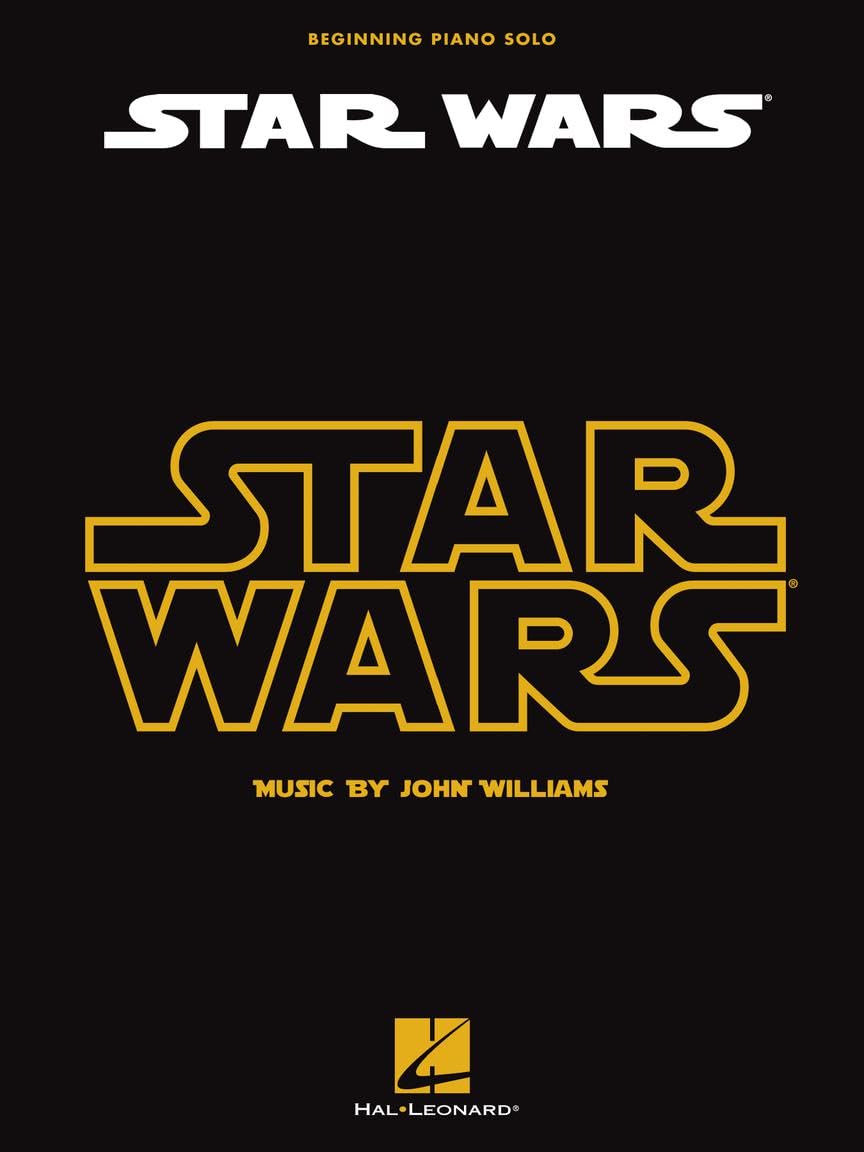 Star Wars for Beginning Piano Solo | Easy Piano Sheet Music Book for Kids and Students | Iconic Movie Themes for Beginner Piano Players | Piano Songbook for Star Wars Fans and Learners Paperback – December 1, 2012