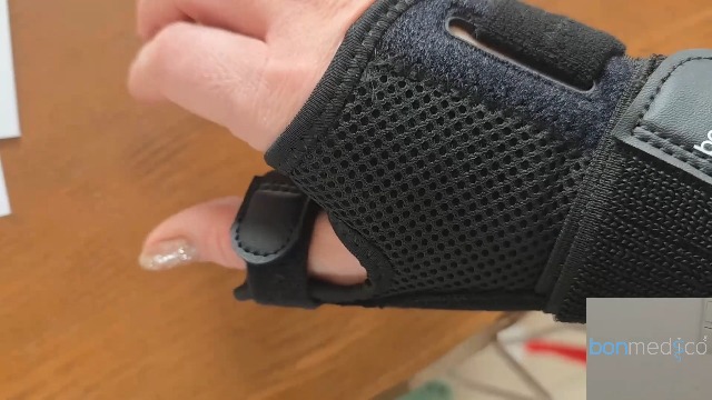2 Paia Di Tutori Per Pollice E Polso, Con Cuscinetto In Gel, Per Rizoartrosi E Tunnel Carpale, Uomo E Donna, Nero/Beige - 3