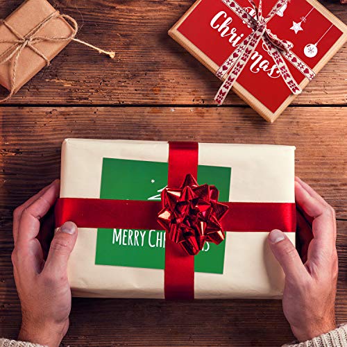 CHRORINE 30Pcs Biglietti di auguri natalizi con