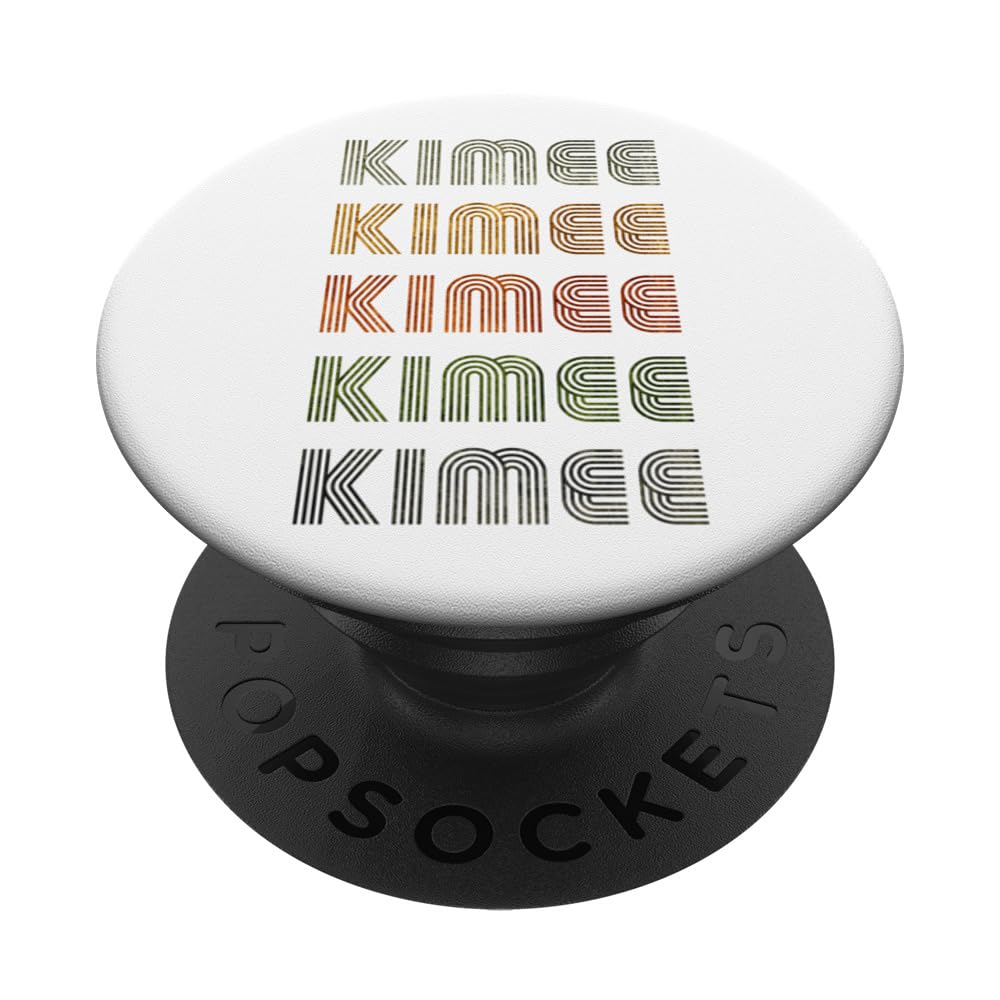 Love Heart Kimee Tee Grunge Vintage Style Black Kimee PopSockets Swappable PopGrip