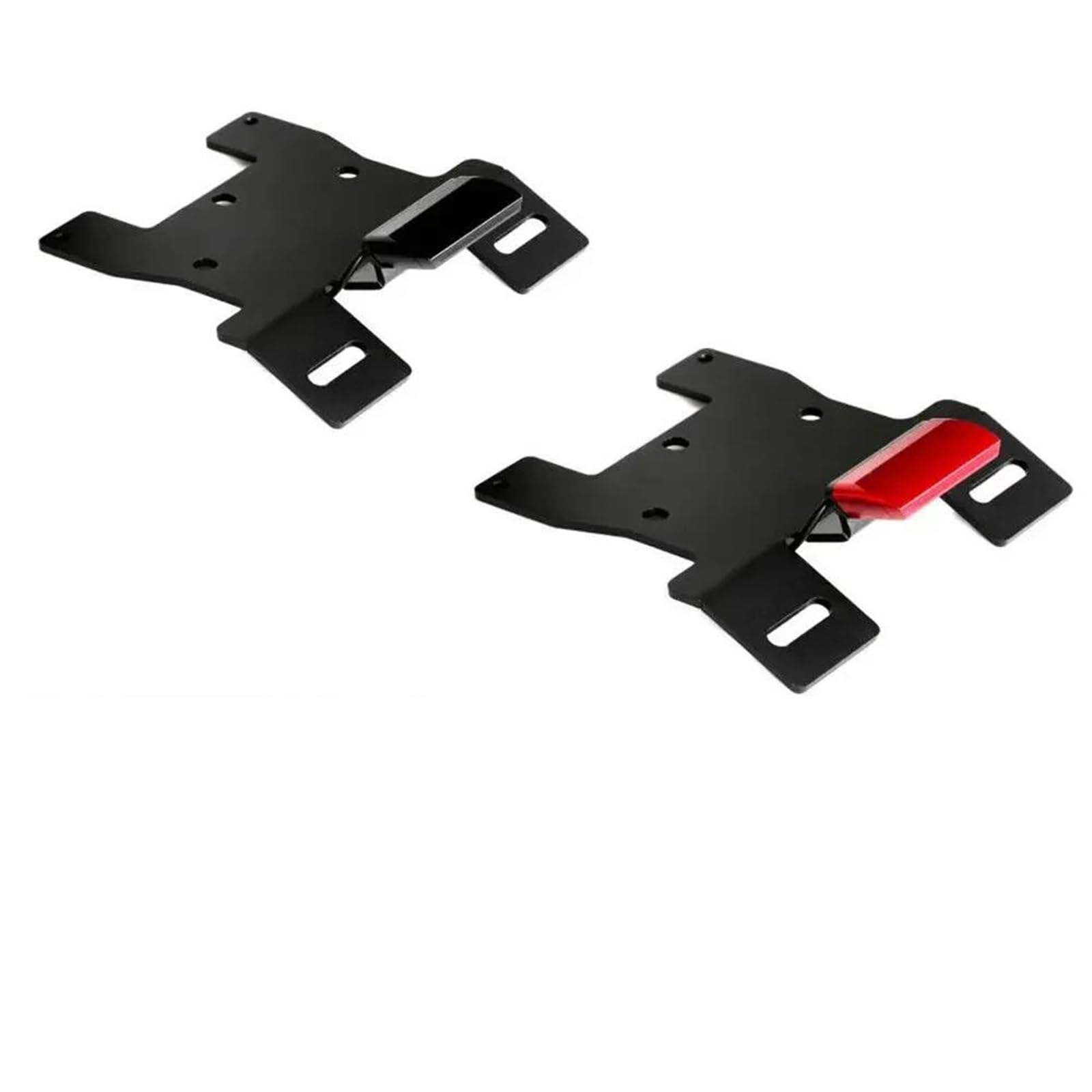 Accesorios para matrículas Accesorios para Motocicletas para Honda para Monkey 125 2018-2023 2022 2021 2020 2019 Soporte De Matrícula Trasero(Rosso)