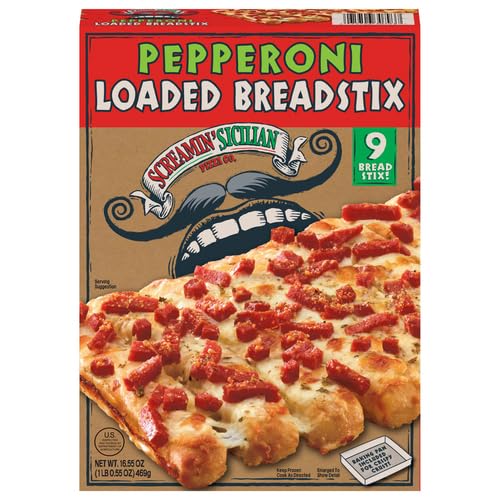 Screamin' Sicilian Loaded Breadstix, Pepperoni 16.55oz