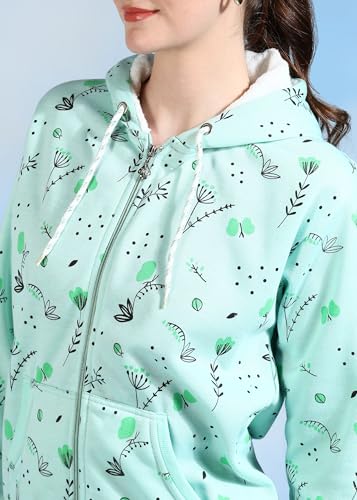 Image of eWools Women's Fleece Fullsleeves Jacket (Flee18)