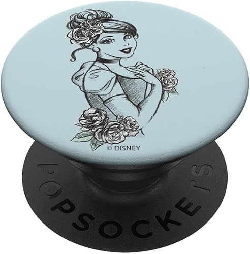 Disney Cenicienta Sketch Portrait PopSockets Agarre y soporte para teléfonos y tabletas