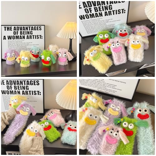 Image of TFTSR Crazy Funny Fuzzy Silly Socks for Kids Women,Girls Fluffy Slipper Novelty Fun Socks,Boy Men Cute Cozy Soft Animal Socks