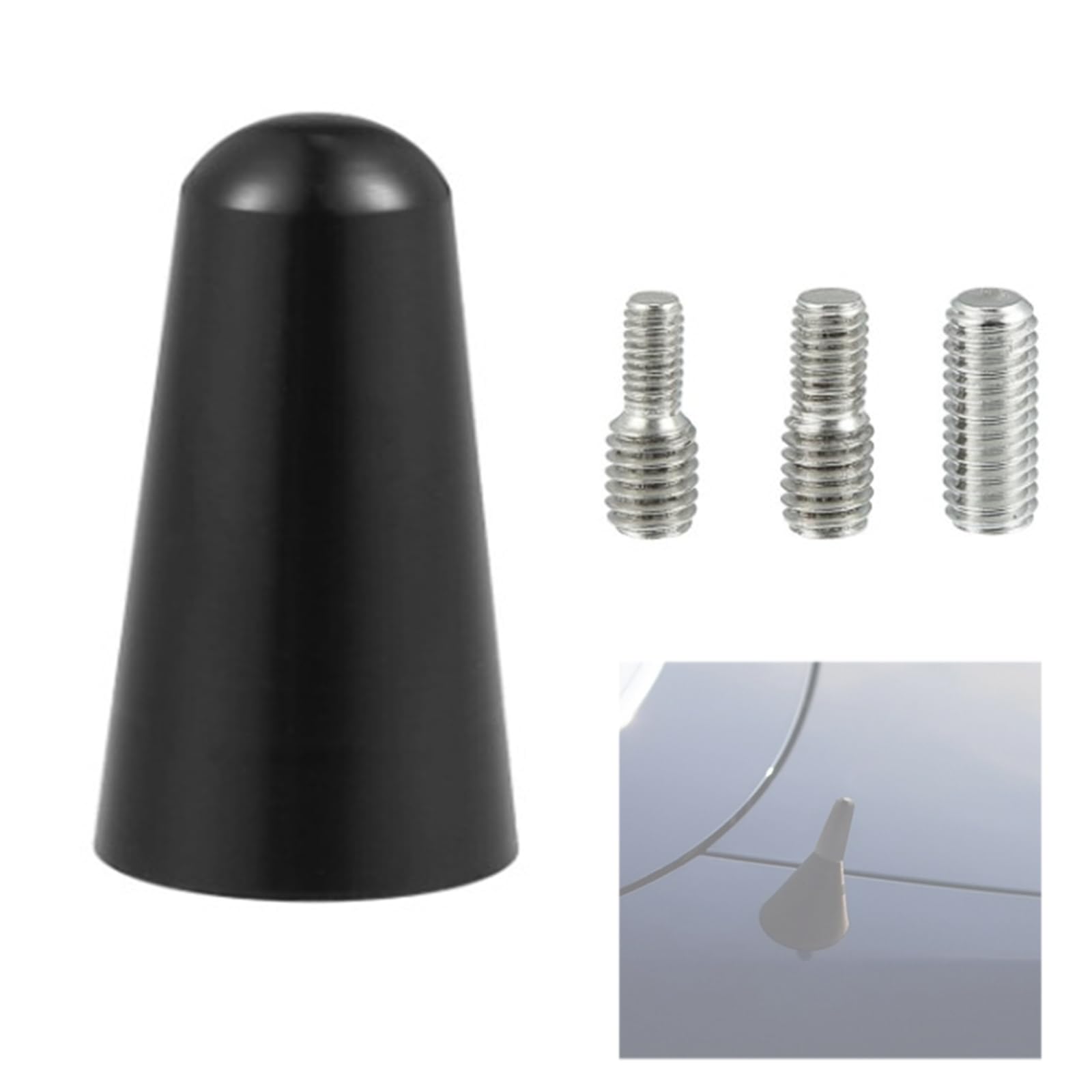 Amazon.co.jp: Ginhkok 車 アンテナ ショート 車用 汎用 高感度ロッド