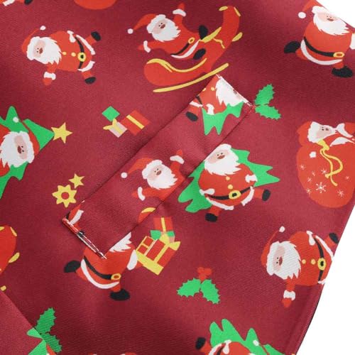 yolsun Mens Christmas Vest Snowflake Tree Graphic Snowman 3D-Print Festival Party Gifts4